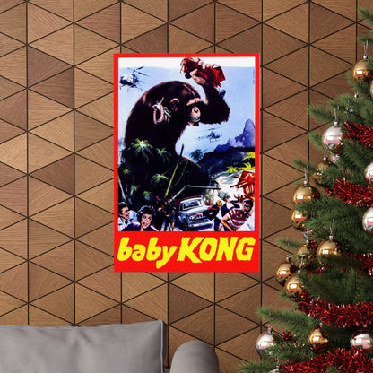 BABY KONG (UNRELEASED) 1976 - Paper Movie Poster-The Sticker Space