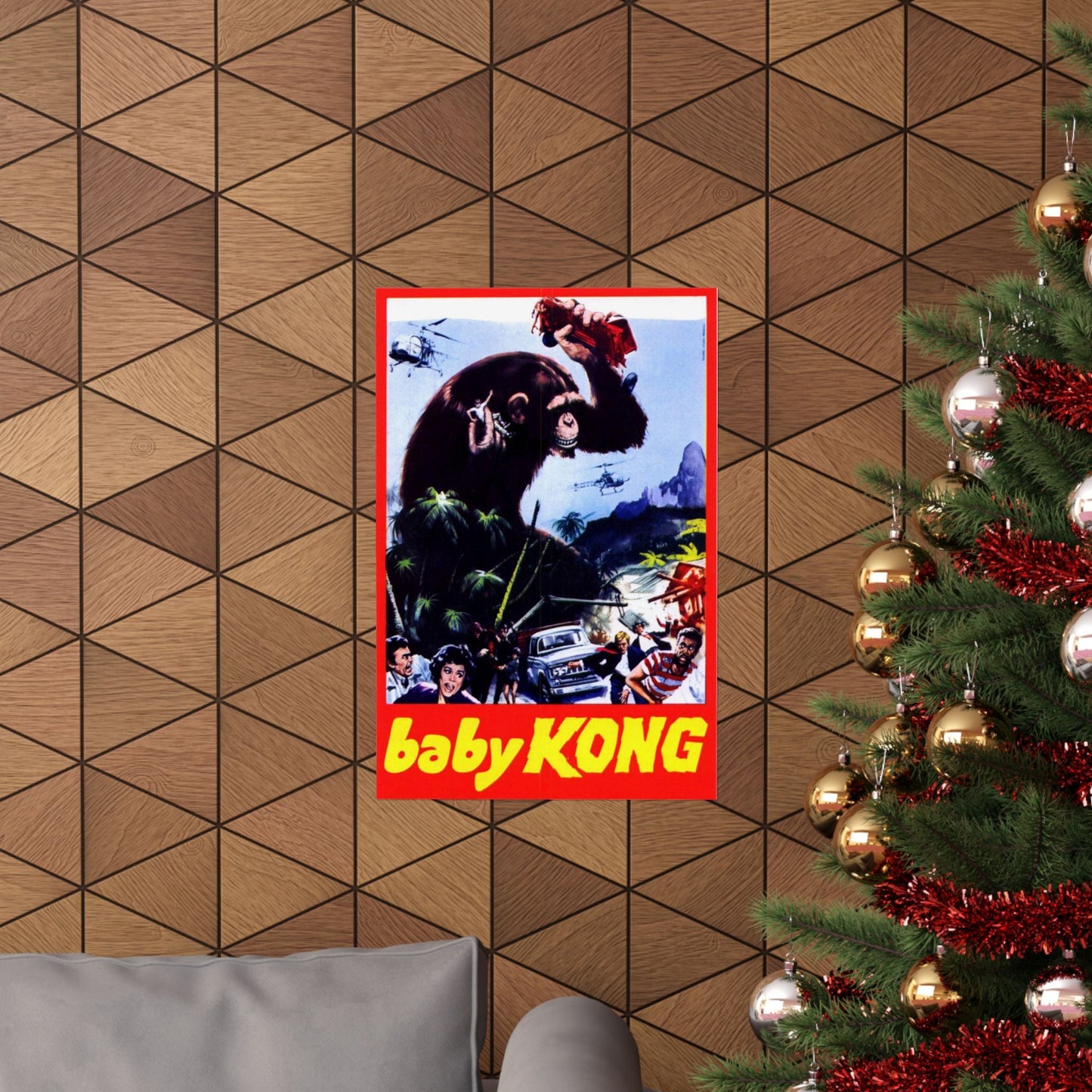 BABY KONG (UNRELEASED) 1976 - Paper Movie Poster-The Sticker Space