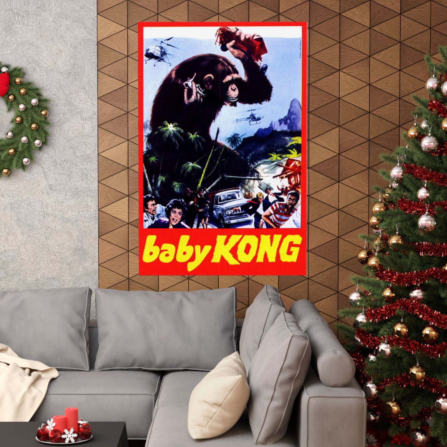 BABY KONG (UNRELEASED) 1976 - Paper Movie Poster-The Sticker Space