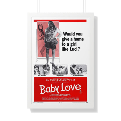 BABY LOVE 1969 - Framed Movie Poster-20" x 30"-The Sticker Space