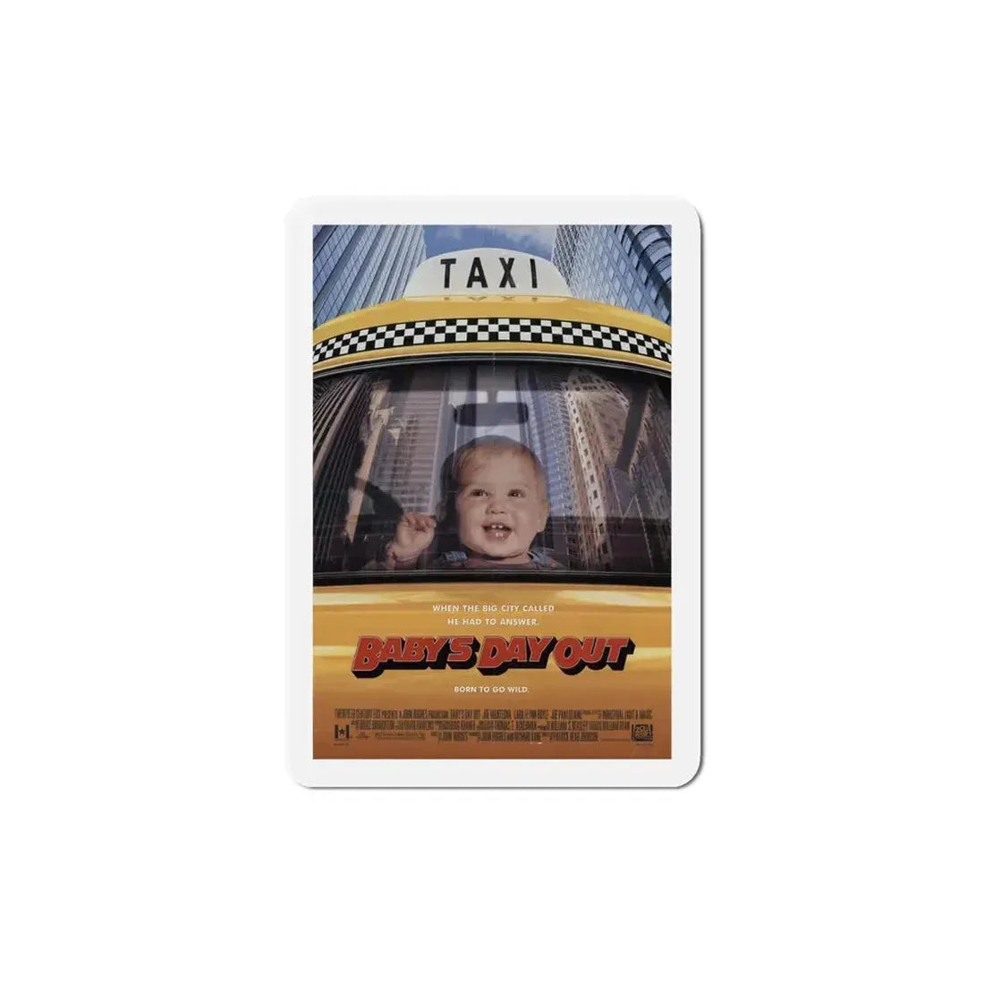 Babys Day Out 1994 Movie Poster Refrigerator Magnet 6 Inch - The Sticker Space