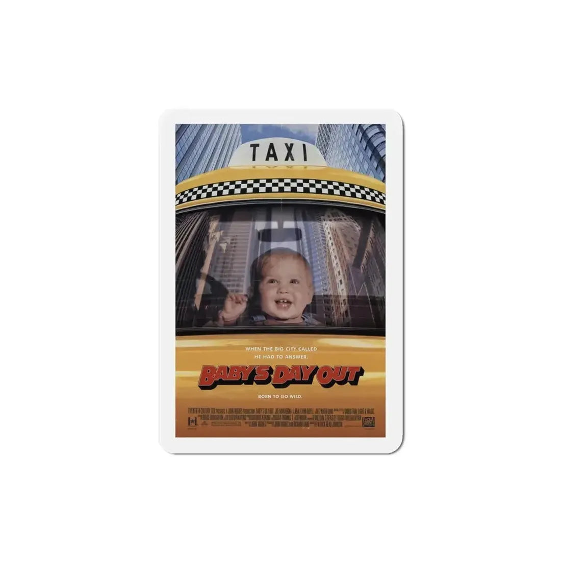 Babys Day Out 1994 Movie Poster Refrigerator Magnet - The Sticker Space