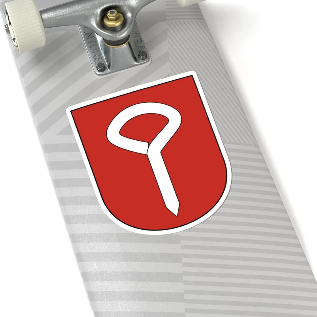 Bachenbuelach-blazon (Switzerland) (Coat of Arms) STICKER Vinyl Kiss-Cut Decal - The Sticker Space