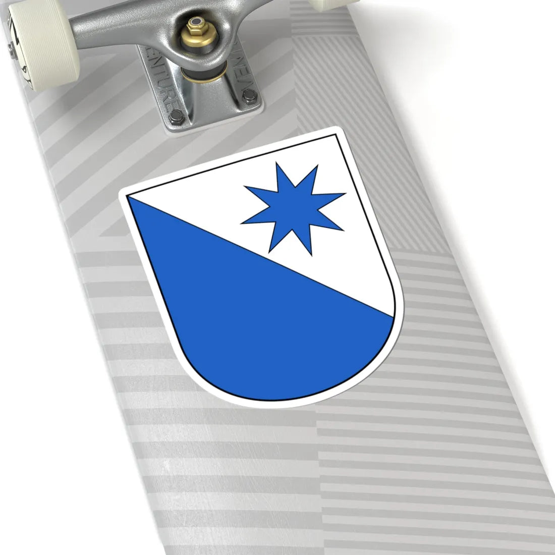 Bachs-coat of arms (Switzerland) (Coat of Arms) STICKER Vinyl Kiss-Cut Decal - The Sticker Space