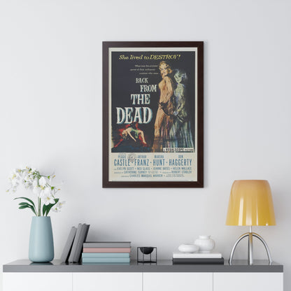 BACK FROM THE DEAD 1957 - Framed Movie Poster-The Sticker Space