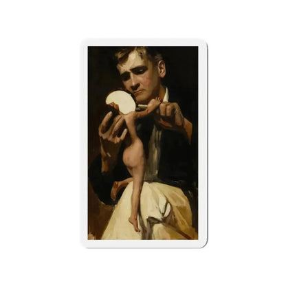 Back There in the Grass, Collier's illustration (Magazine Illustration) Refrigerator Magnet - The Sticker Space