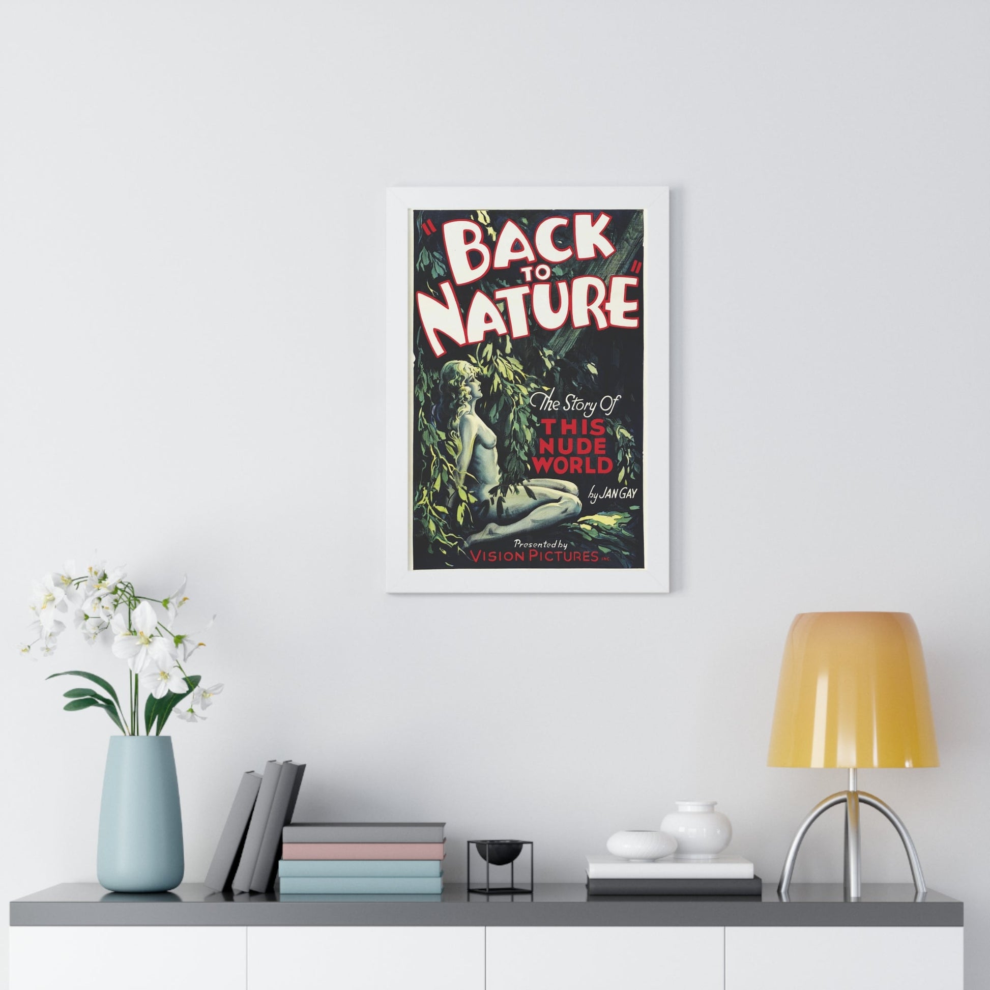 BACK TO NATURE 1933 - Framed Movie Poster-The Sticker Space