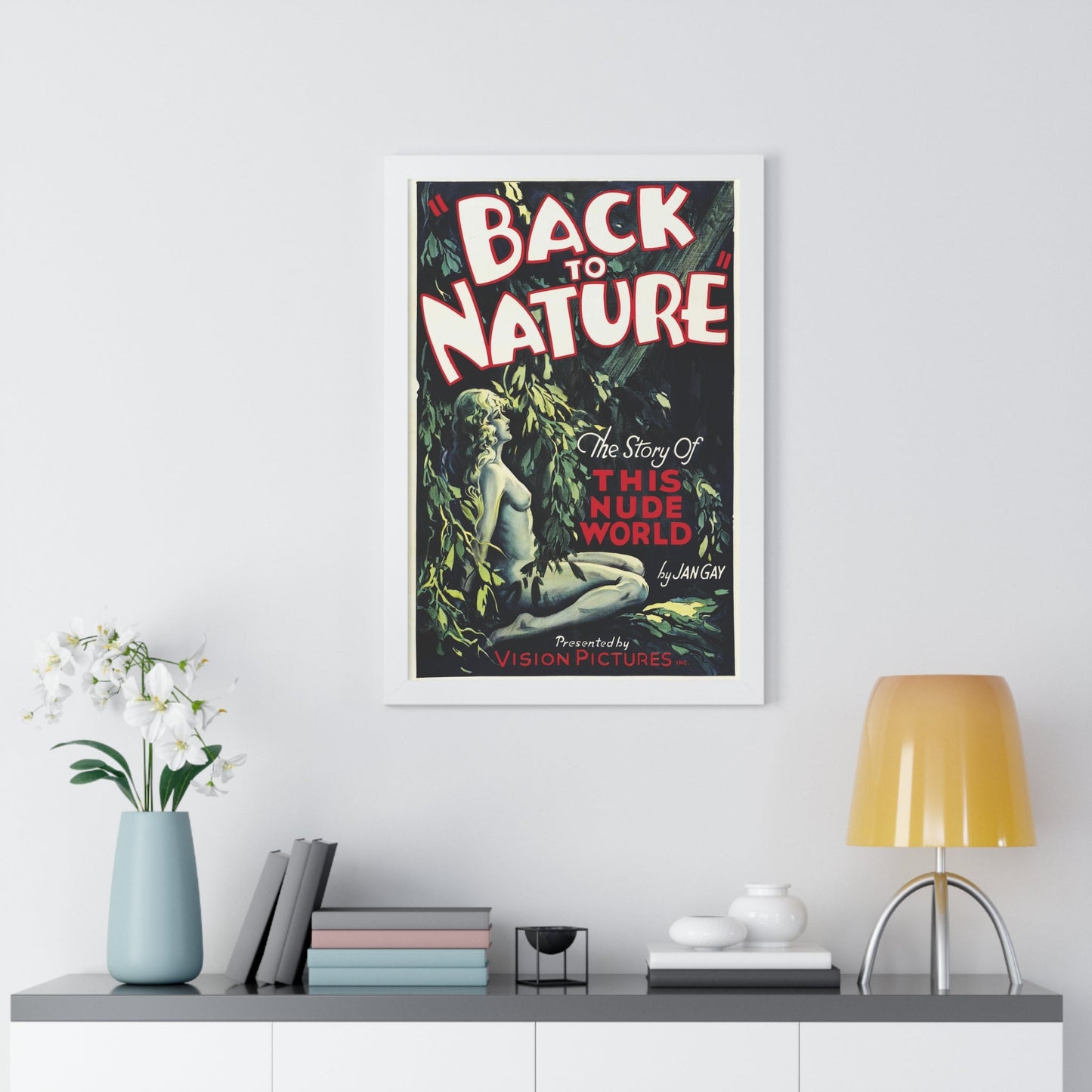 BACK TO NATURE 1933 - Framed Movie Poster-The Sticker Space