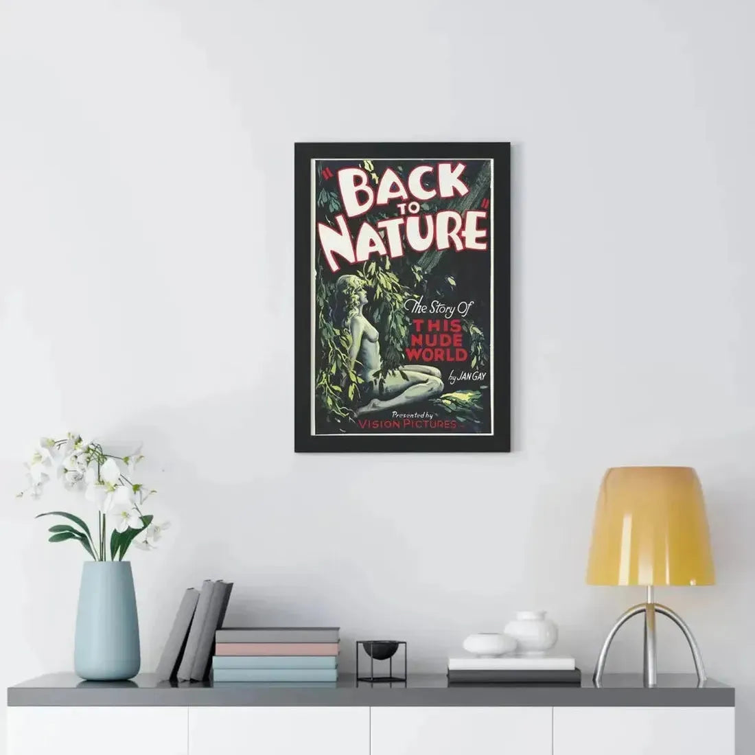BACK TO NATURE 1933 - Framed Movie Poster - The Sticker Space
