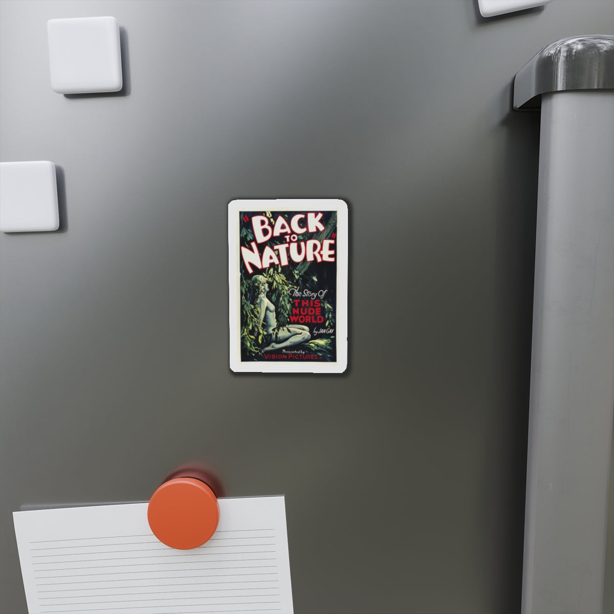 BACK TO NATURE 1933 Movie Poster - Die-Cut Magnet-The Sticker Space