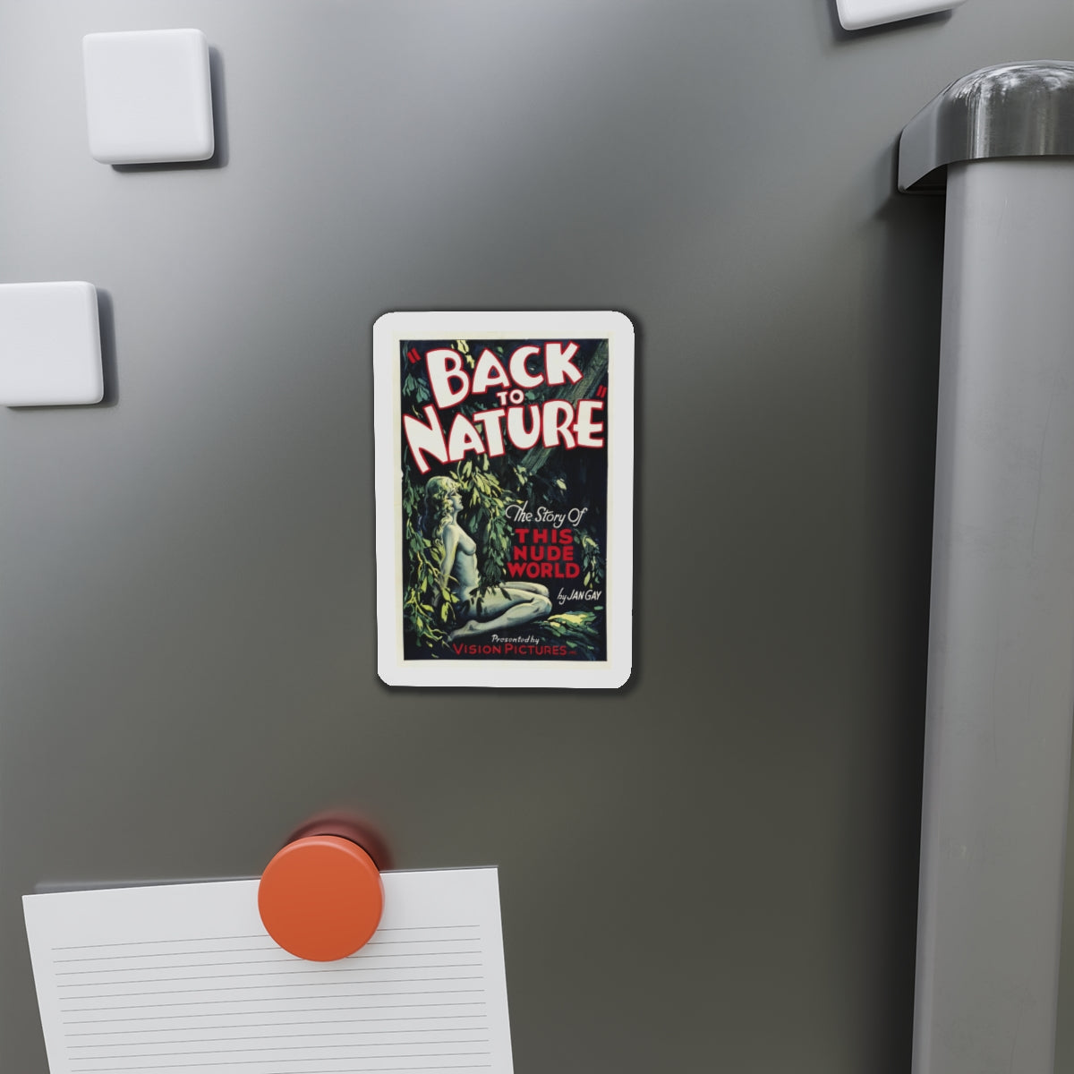 BACK TO NATURE 1933 Movie Poster - Die-Cut Magnet-The Sticker Space