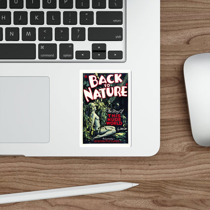 BACK TO NATURE 1933 Movie Poster STICKER Vinyl Die-Cut Decal-The Sticker Space