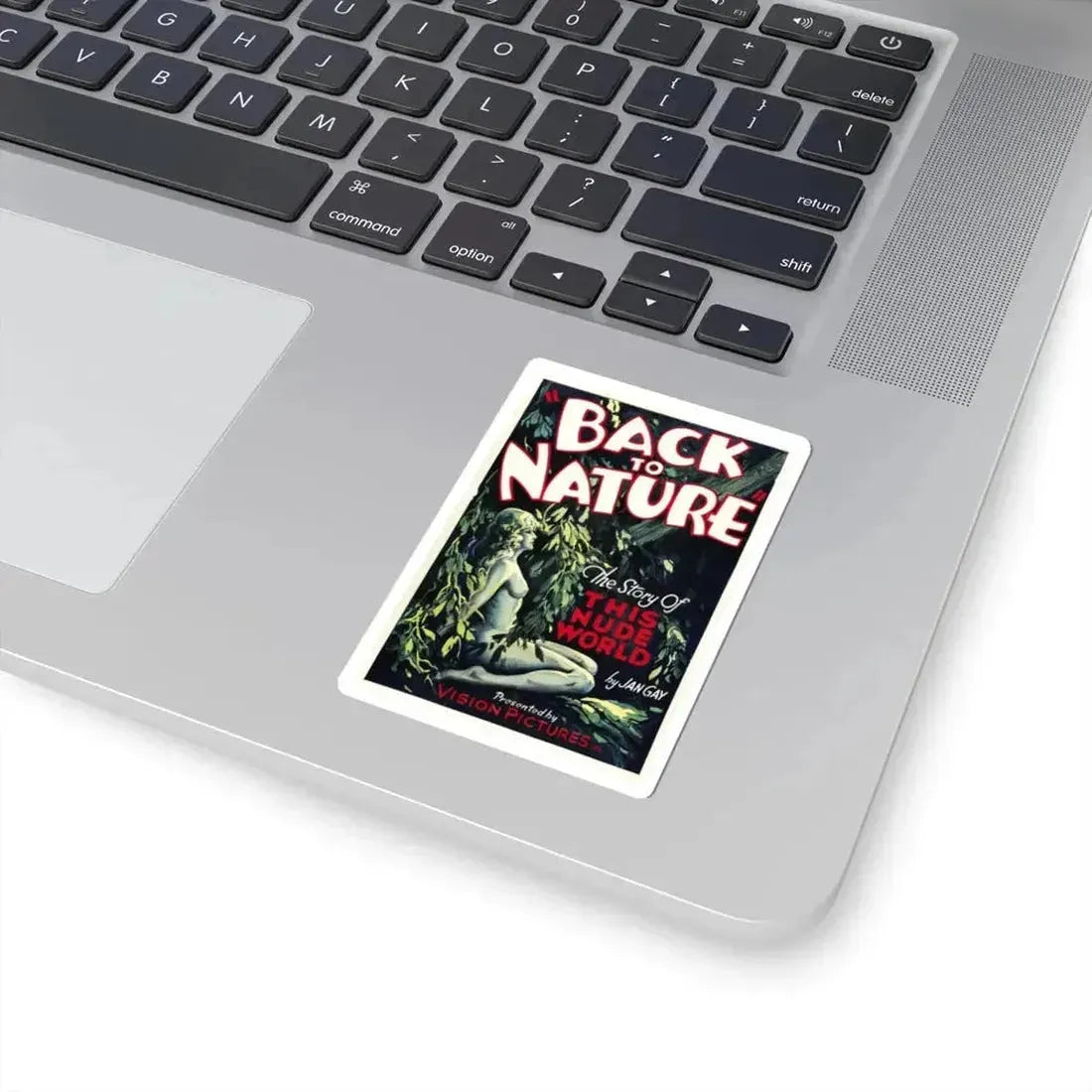 BACK TO NATURE 1933 Movie Poster - STICKER Vinyl Kiss-Cut Decal - The Sticker Space