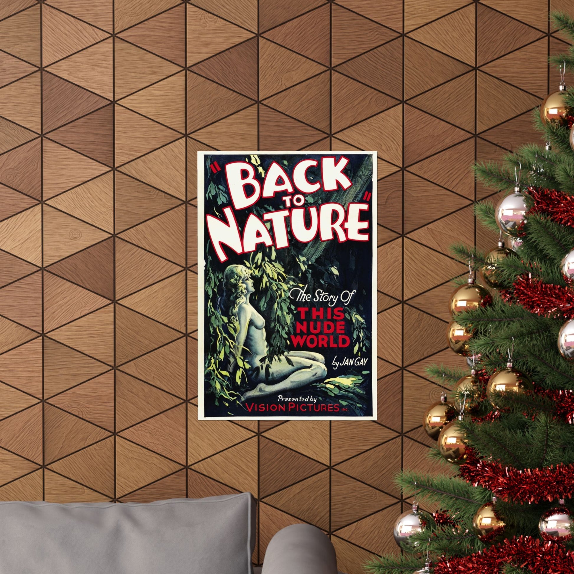 BACK TO NATURE 1933 - Paper Movie Poster-The Sticker Space