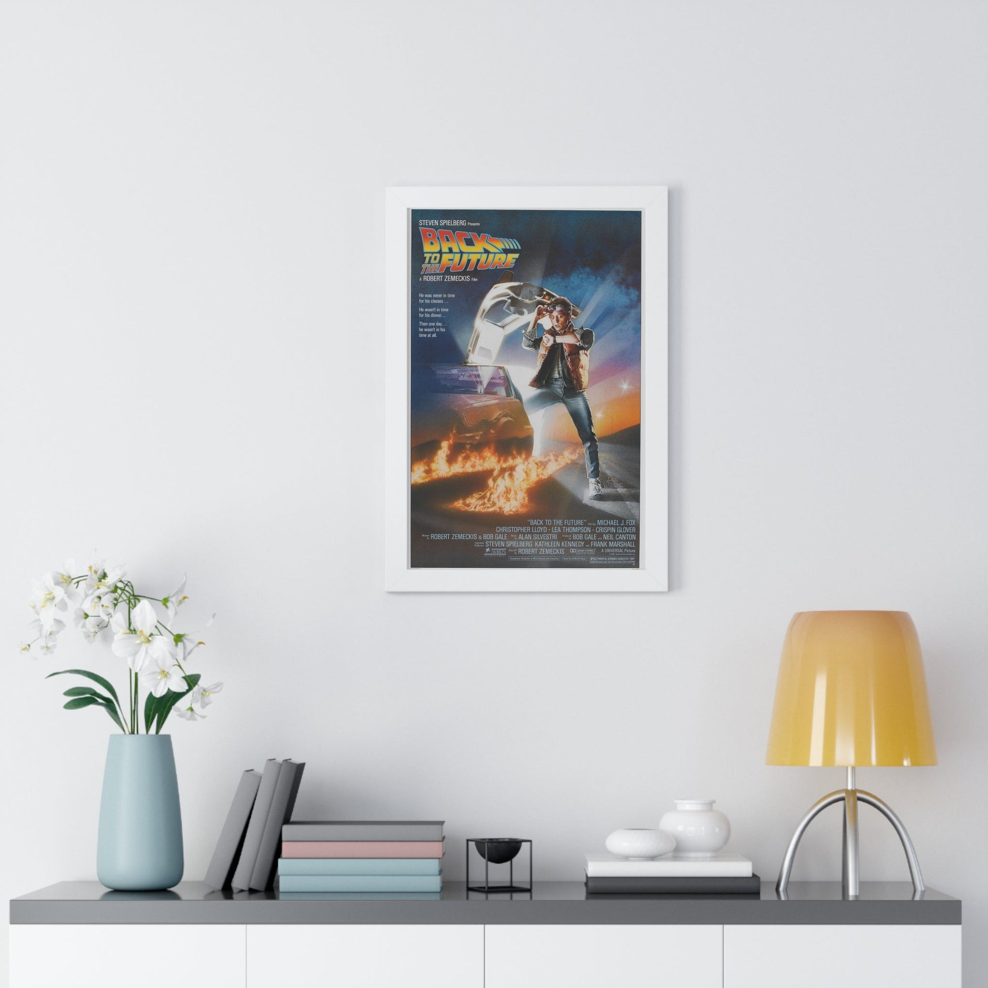 BACK TO THE FUTURE 1985 - Framed Movie Poster-The Sticker Space