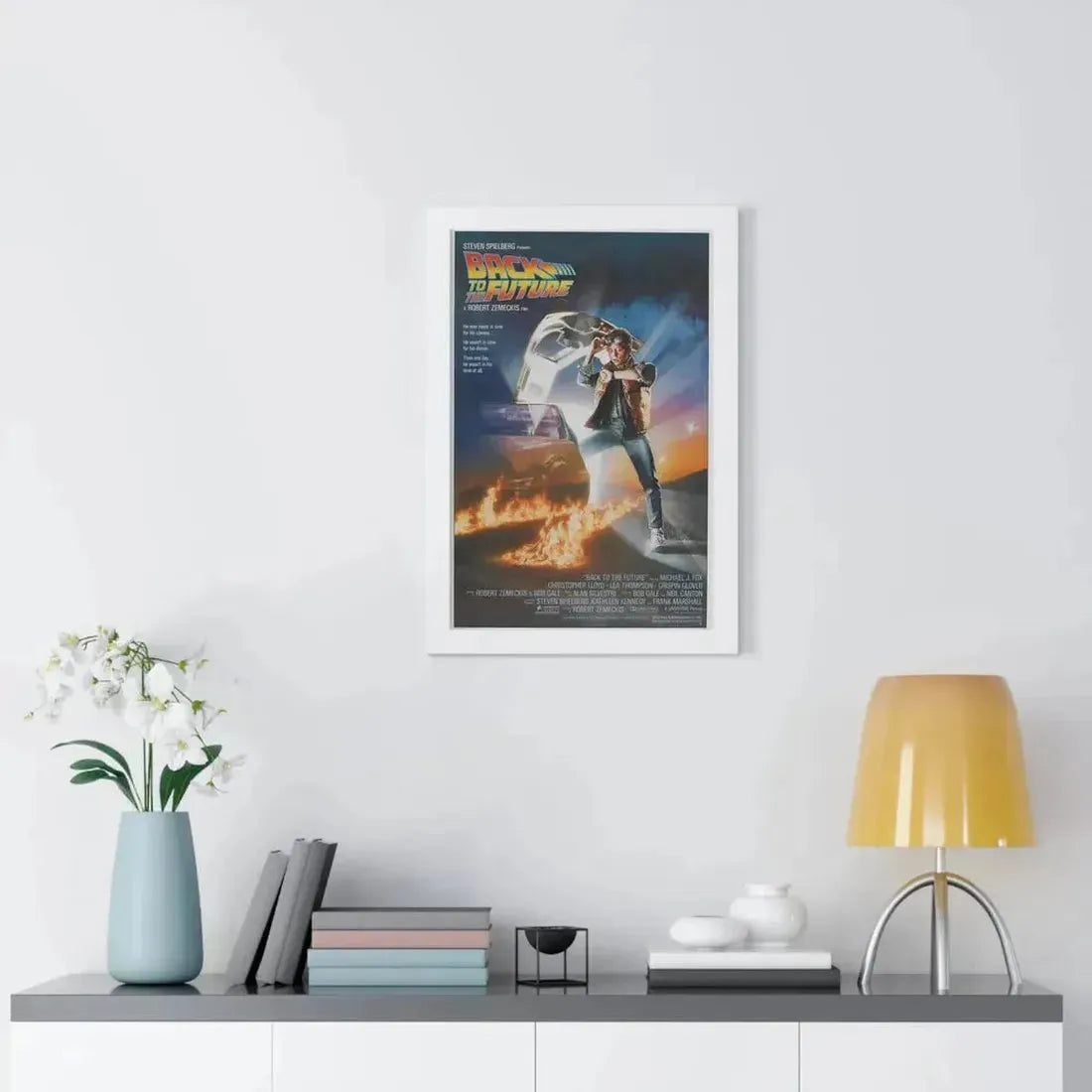 BACK TO THE FUTURE 1985 - Framed Movie Poster - The Sticker Space