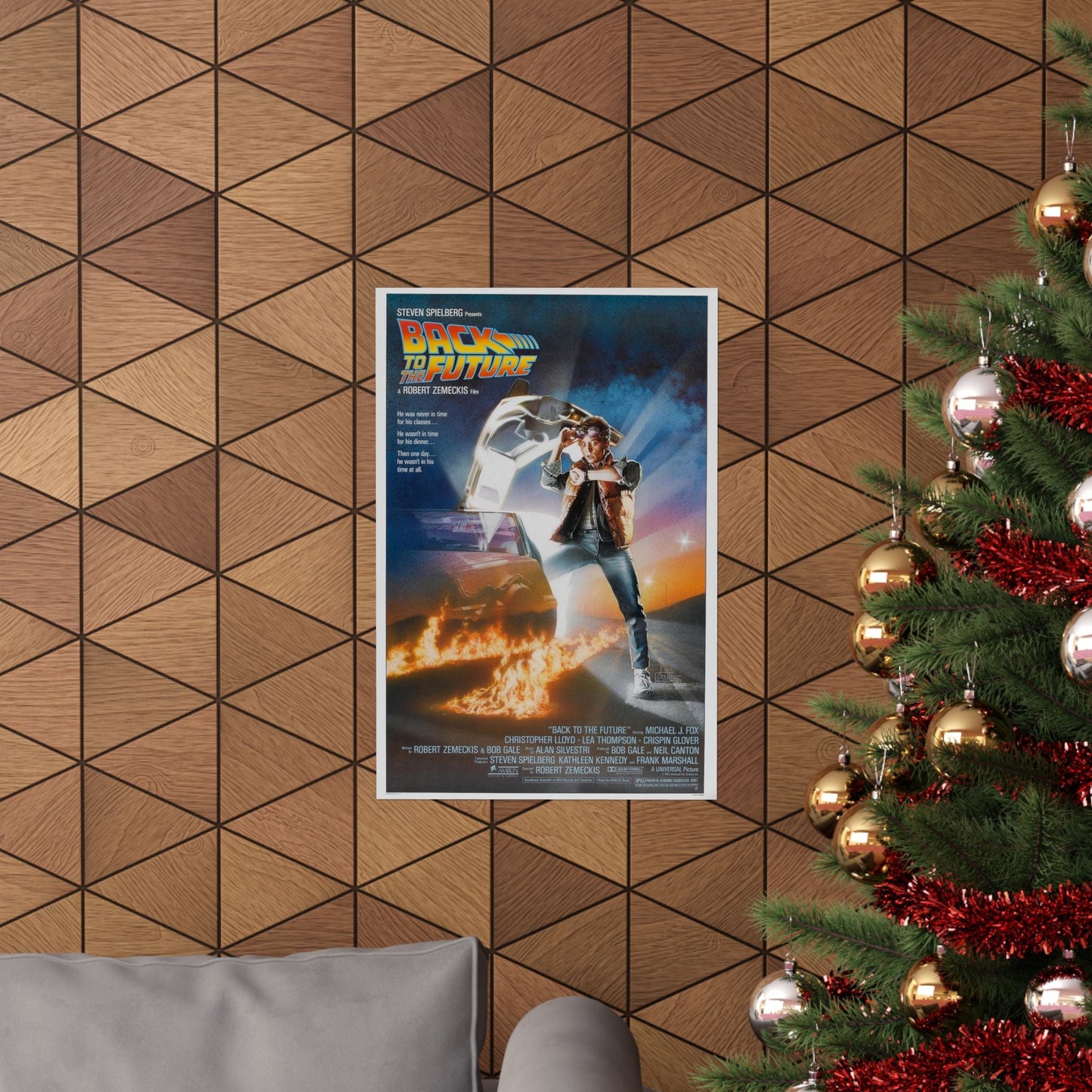 BACK TO THE FUTURE 1985 - Paper Movie Poster-The Sticker Space