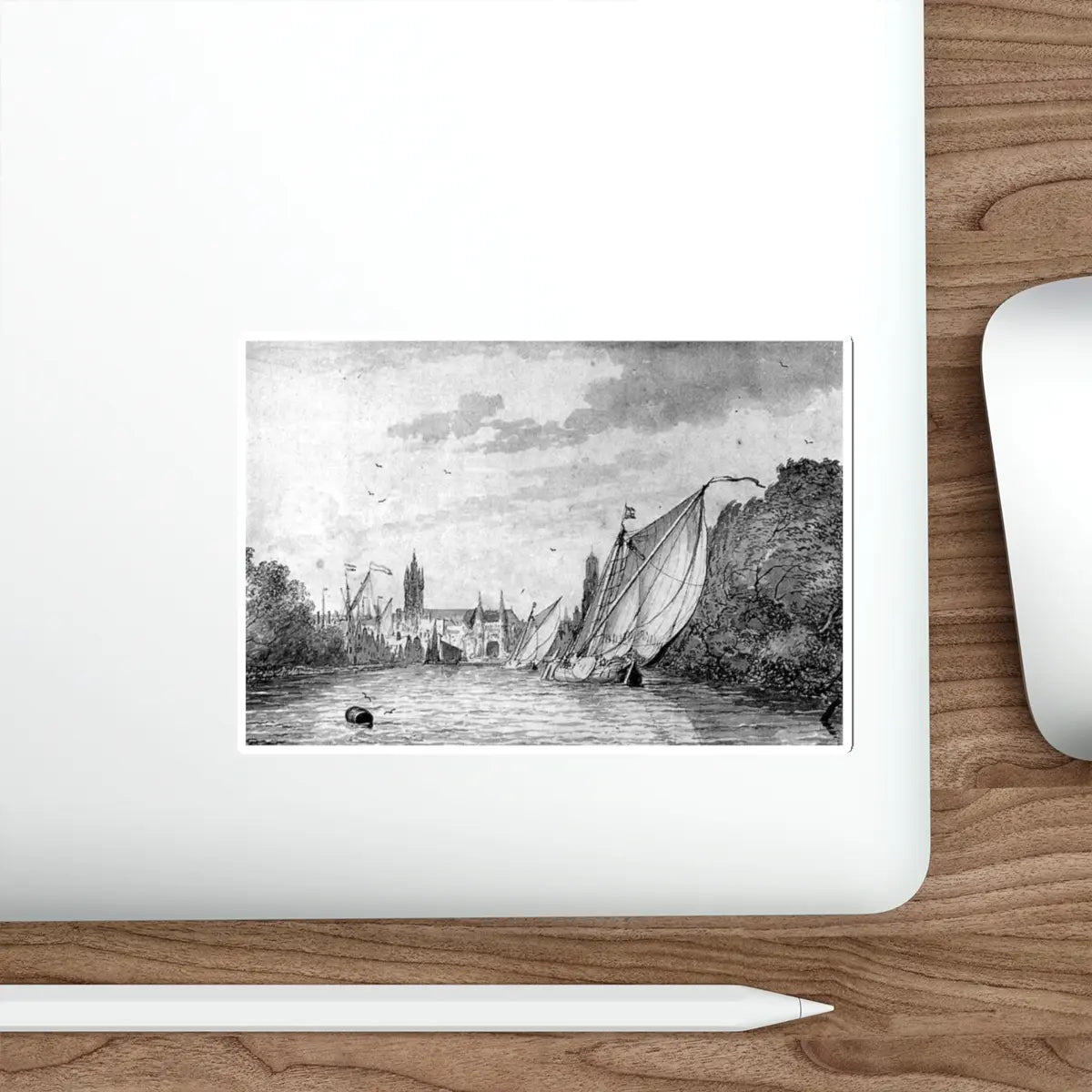 SKU:31827799166098652629 Sticker types:White Shape:Die-Cut Sizes:5" × 5"