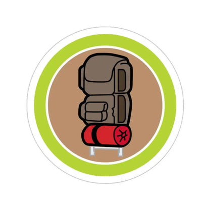 Backpacking (Boy Scouts Merit Badge) STICKER Vinyl Die-Cut Decal - The Sticker Space