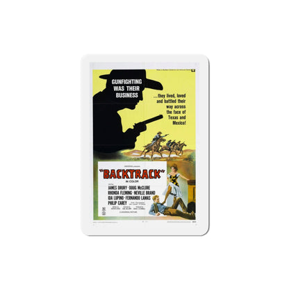 Backtrack 1969 Movie Poster Die-Cut Magnet-3 Inch-The Sticker Space