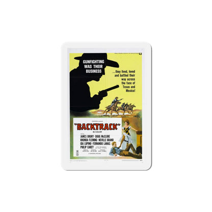 Backtrack 1969 Movie Poster Die-Cut Magnet-5 Inch-The Sticker Space