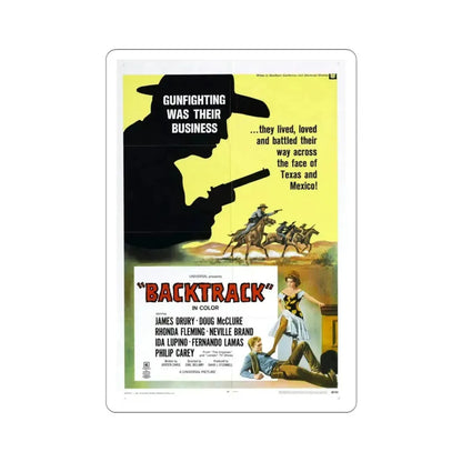 Backtrack 1969 Movie Poster STICKER Vinyl Die-Cut Decal 3 Inch - The Sticker Space
