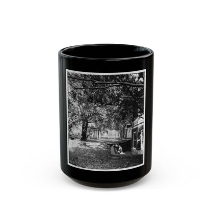 Backyard (U.S. Civil War) Black Coffee Mug-15oz-The Sticker Space