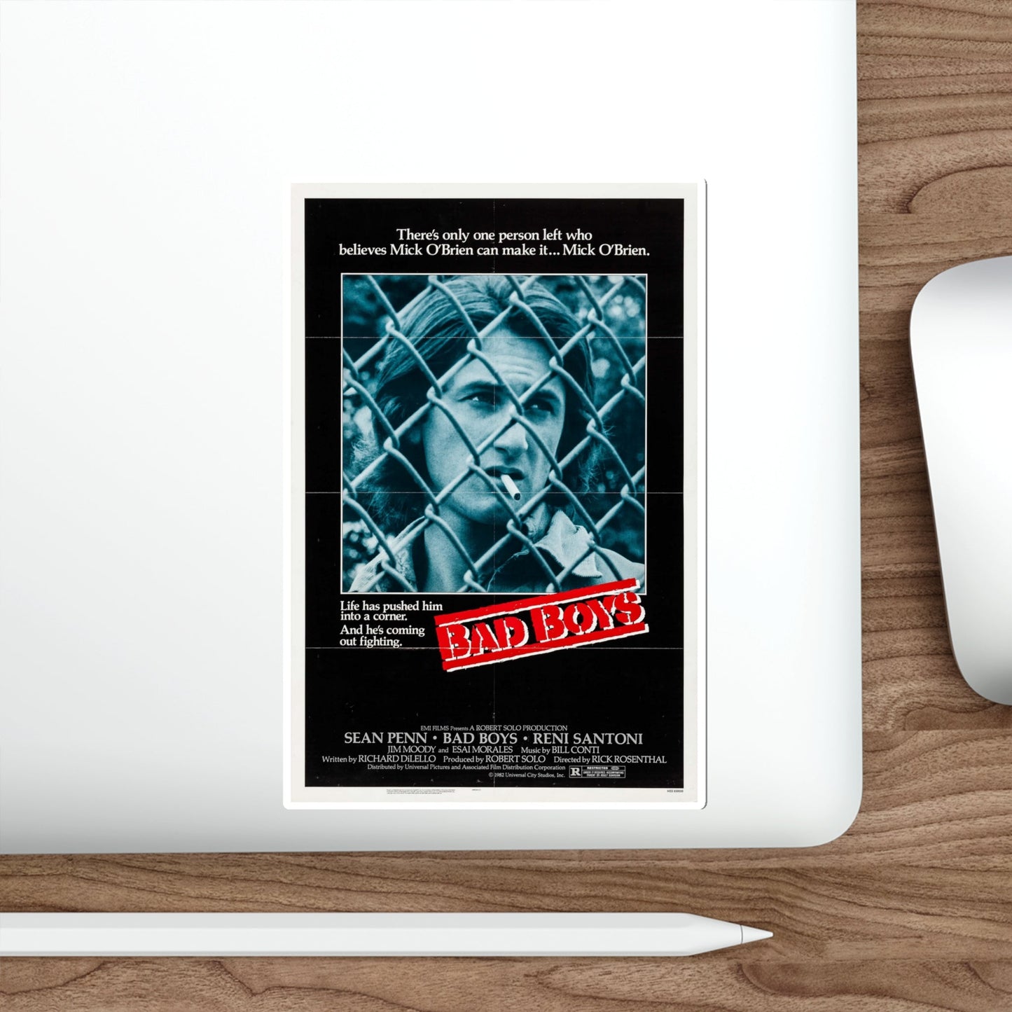 Bad Boys 1983 Movie Poster STICKER Vinyl Die-Cut Decal-The Sticker Space