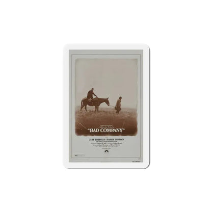 Bad Company 1972 Movie Poster Refrigerator Magnet 6 Inch - The Sticker Space