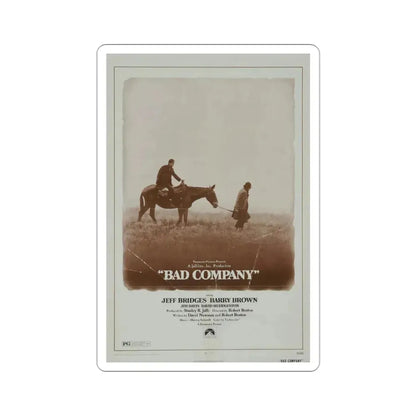 Bad Company 1972 Movie Poster STICKER Vinyl Die-Cut Decal 3 Inch - The Sticker Space