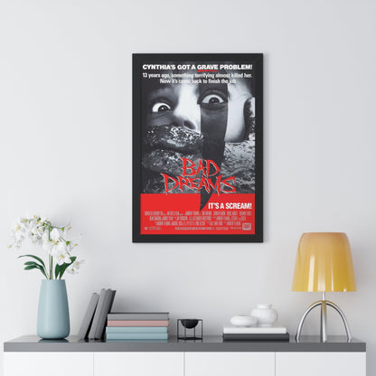 BAD DREAMS 1988 - Framed Movie Poster-The Sticker Space