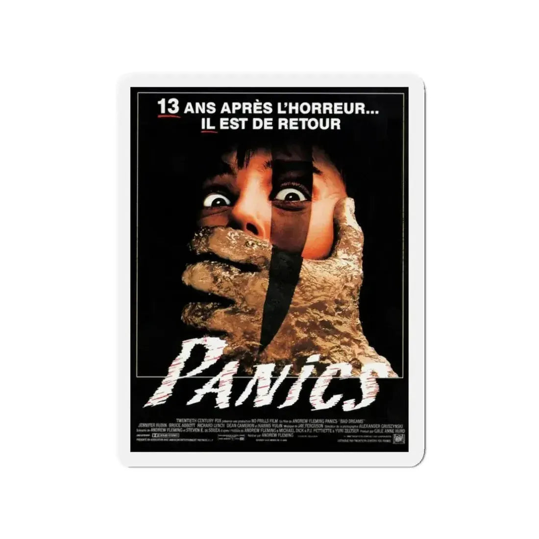 BAD DREAMS (2) 1988 Movie Poster - Refrigerator Magnet - The Sticker Space