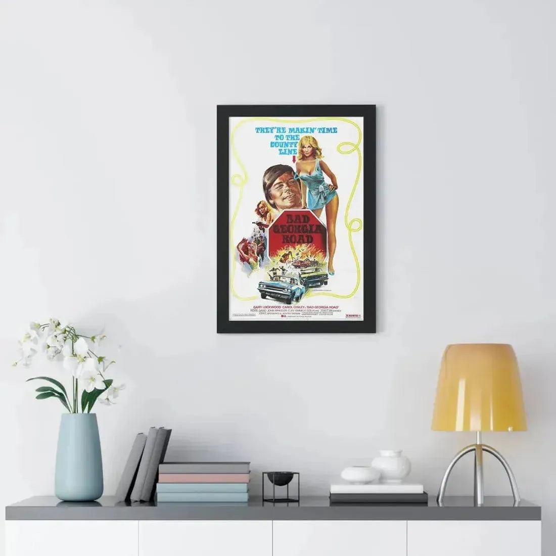 BAD GEORGIA ROAD 1977 - Framed Movie Poster - The Sticker Space