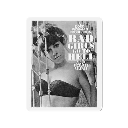 BAD GIRLS GO TO HELL (2) 1965 Movie Poster - Die-Cut Magnet-2" x 2"-The Sticker Space