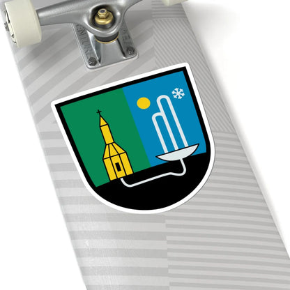 Bad Kleinkirchheim CoA (Austria) (Coat of Arms) STICKER Vinyl Kiss-Cut Decal - The Sticker Space