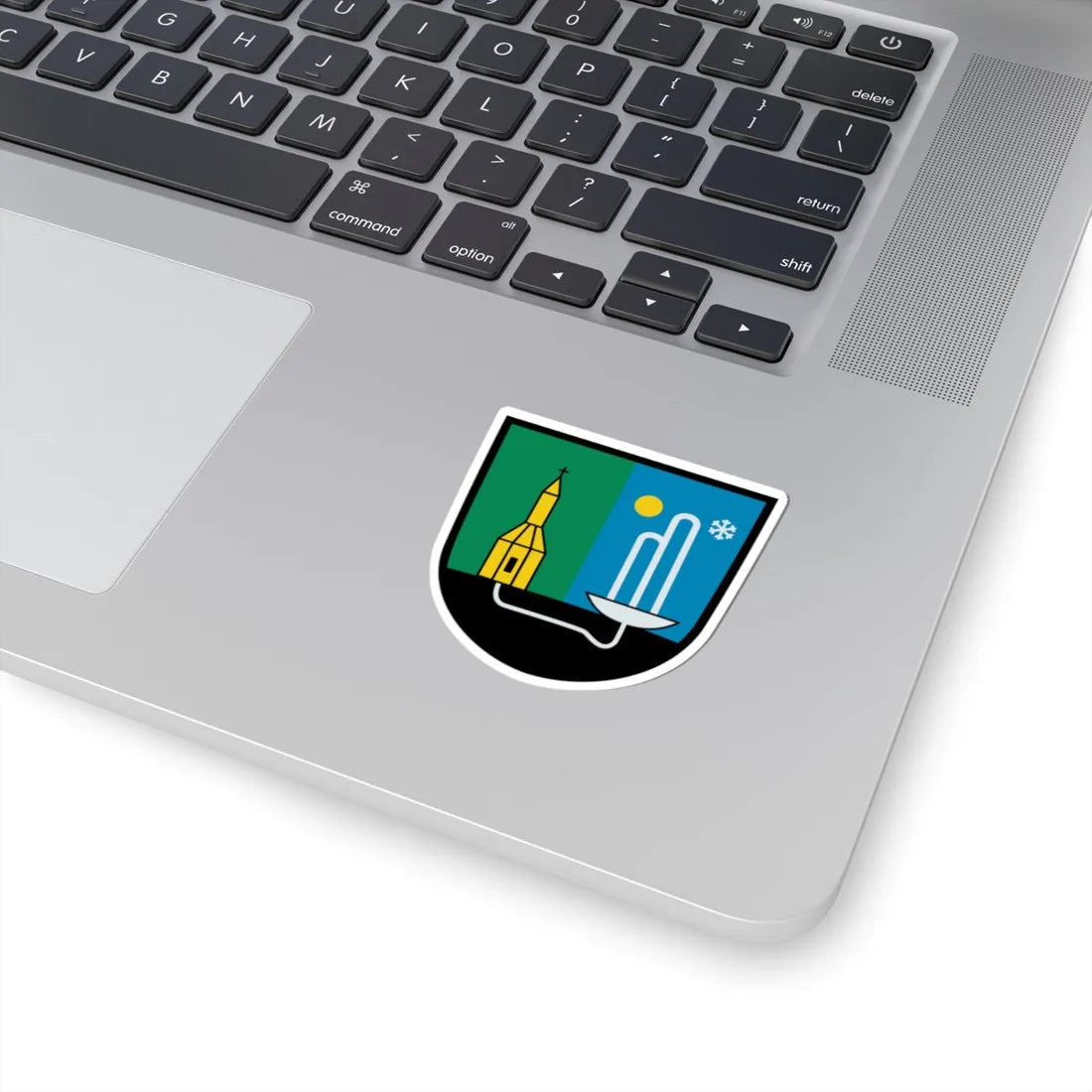 Bad Kleinkirchheim CoA (Austria) (Coat of Arms) STICKER Vinyl Kiss-Cut Decal - The Sticker Space