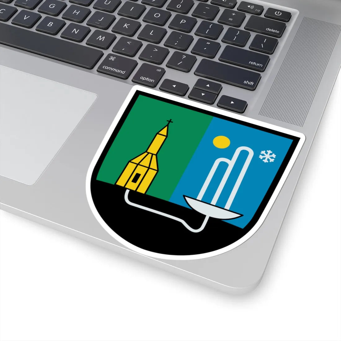 Bad Kleinkirchheim CoA (Austria) (Coat of Arms) STICKER Vinyl Kiss-Cut Decal - The Sticker Space