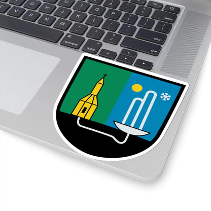 Bad Kleinkirchheim CoA (Austria) (Coat of Arms) STICKER Vinyl Kiss-Cut Decal - The Sticker Space