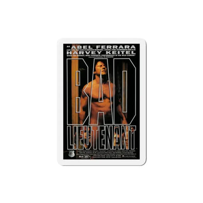 Bad Lieutenant 1992 Movie Poster Refrigerator Magnet 3 Inch - The Sticker Space