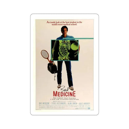 Bad Medicine 1985 Movie Poster STICKER Vinyl Die-Cut Decal 6 Inch - The Sticker Space