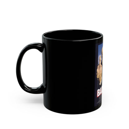 BAD TASTE 1987 Movie Poster - Black Coffee Mug-The Sticker Space