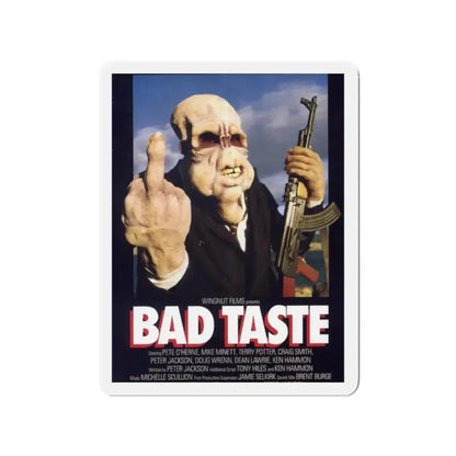 BAD TASTE 1987 Movie Poster - Refrigerator Magnet 2 Inch - The Sticker Space