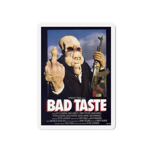 BAD TASTE 1987 Movie Poster - Refrigerator Magnet 6 Inch - The Sticker Space