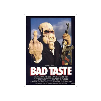 BAD TASTE 1987 Movie Poster STICKER Vinyl Die-Cut Decal 6 Inch - The Sticker Space