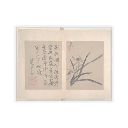 Bada Shanren (Zhu Da) - Album of miscellaneous paintings - unknown v3 - STICKER Vinyl Kiss-Cut Decal