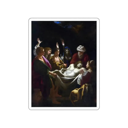 BADALOCCHIO, Sisto - Christ carried to the Tomb (Artwork) STICKER Vinyl Die-Cut Decal - The Sticker Space