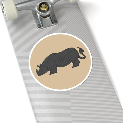 Badge of British Assam (India) (Coat of Arms) STICKER Vinyl Kiss-Cut Decal - The Sticker Space