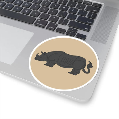 Badge of British Assam (India) (Coat of Arms) STICKER Vinyl Kiss-Cut Decal - The Sticker Space