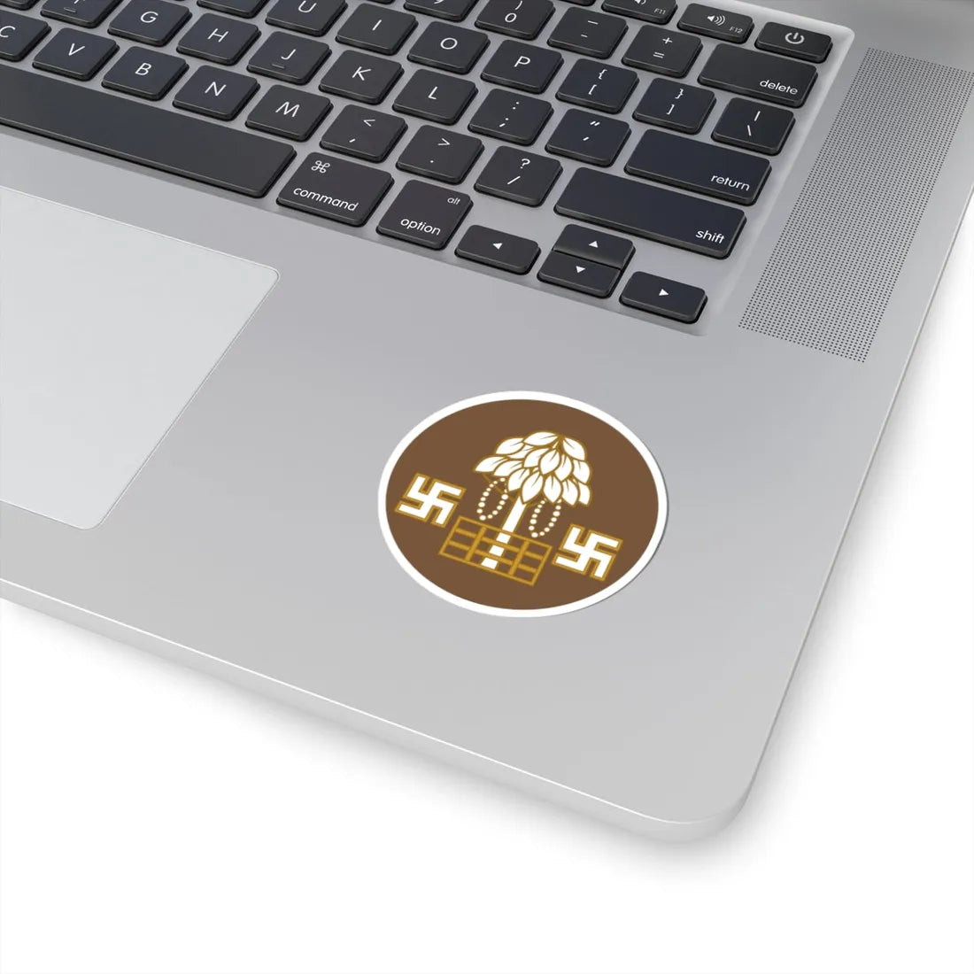 Badge of British Bihar and Orissa (India) (Coat of Arms) STICKER Vinyl Kiss-Cut Decal - The Sticker Space