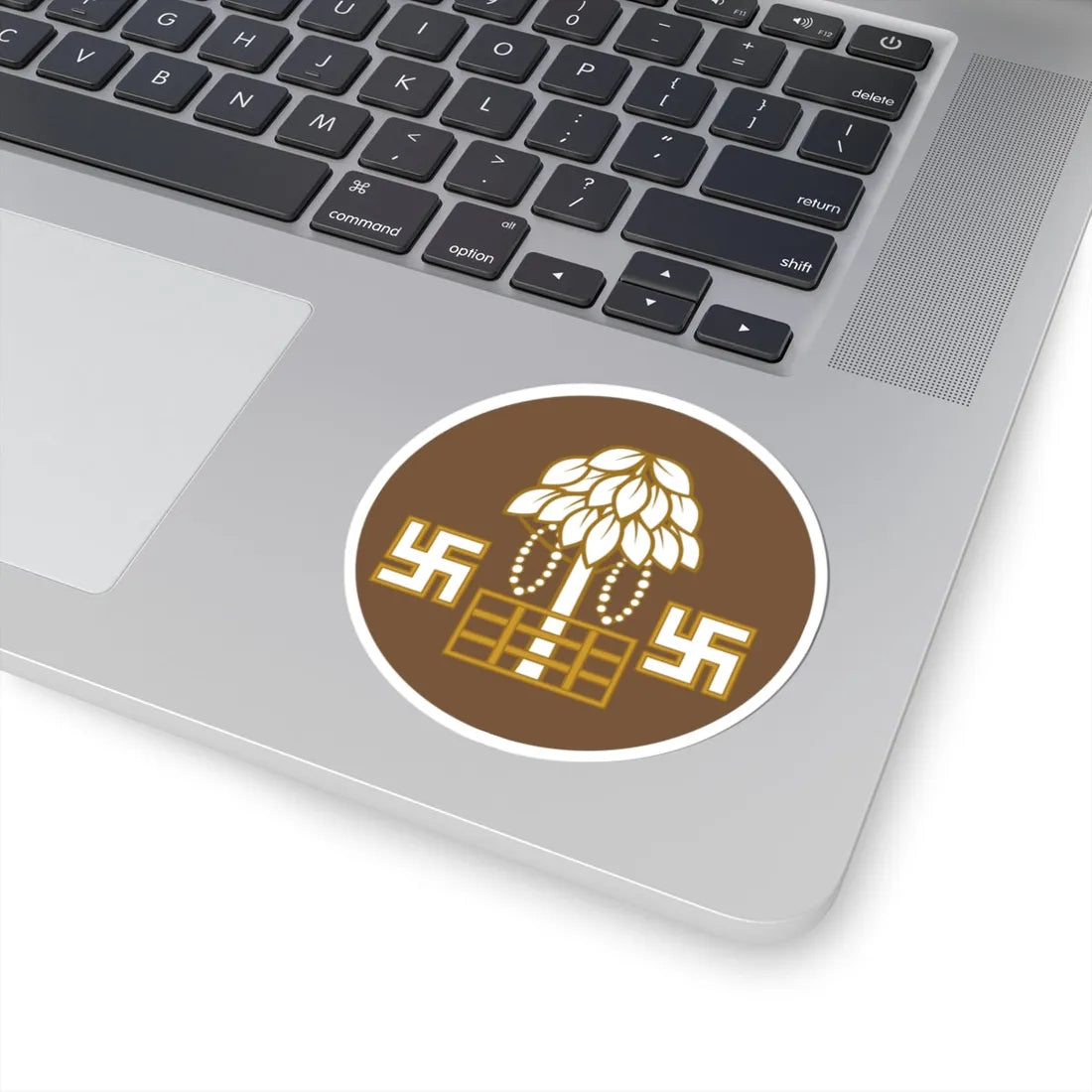 Badge of British Bihar and Orissa (India) (Coat of Arms) STICKER Vinyl Kiss-Cut Decal - The Sticker Space